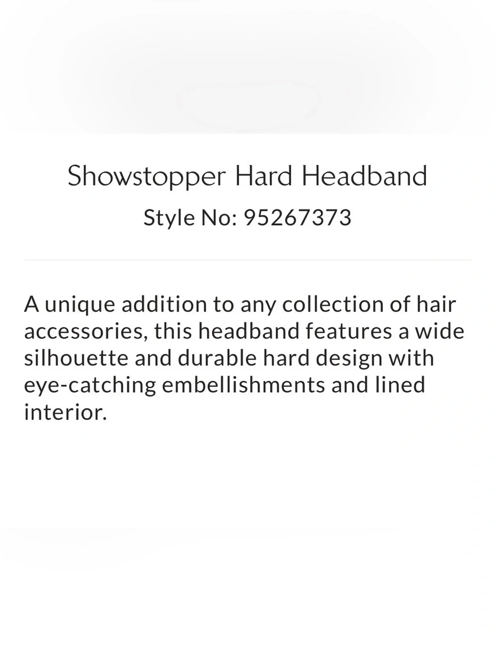 Free People Black Studded Double Headband with Silver Accents